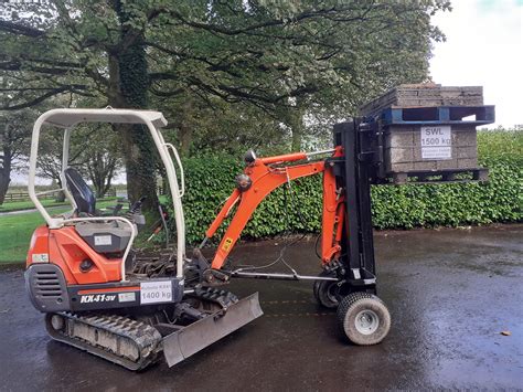 mini digger forklift attachment|efl forklift attachments.